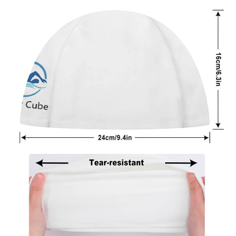 Custom Logo Swimming Cap Personalized Swim Caps Swimming Hats for Men Women