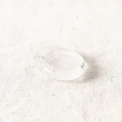 Clear Quartz Worry Stone – Crystal for Clarity, Calm & Healing