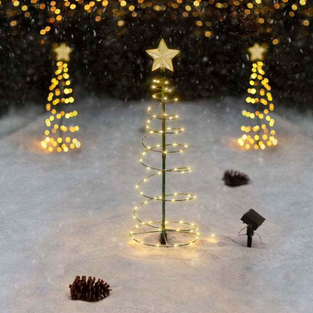 Outdoor Solar LED Star Christmas Solar Light Outdoor Christmas Lighting Decoration
