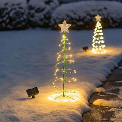 Outdoor Solar LED Star Christmas Solar Light Outdoor Christmas Lighting Decoration