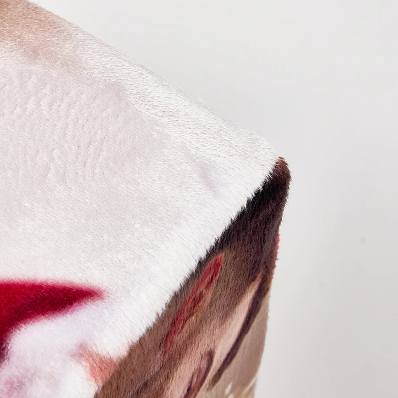 Cube Pillow, Custom pillow, Photo Pillow, Christmas Pillow, Gift for him , Gift for family, long distance relationship gift for boyfriend