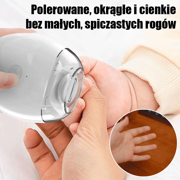 【Niezbędnik w każdym domu!】Elektryczny zmywacz do paznokci 😍 Automatyczne przycinanie i polerowanie za naciśnięciem przycisku, zapewniające natychmiastowe, gładkie paznokcie bez zadziorów.