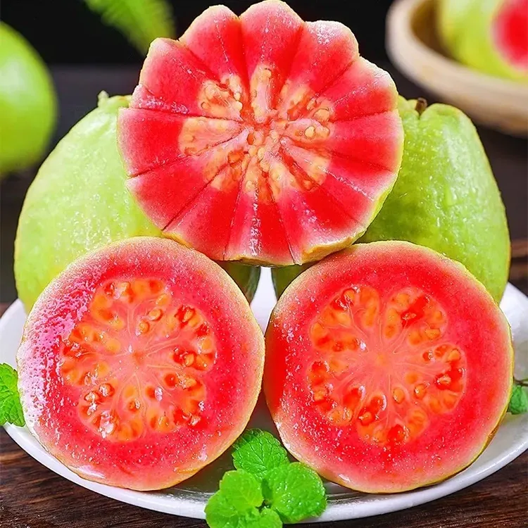 【Miękkie, słodkie i aromatyczne】Nasiona czerwonej gujawy