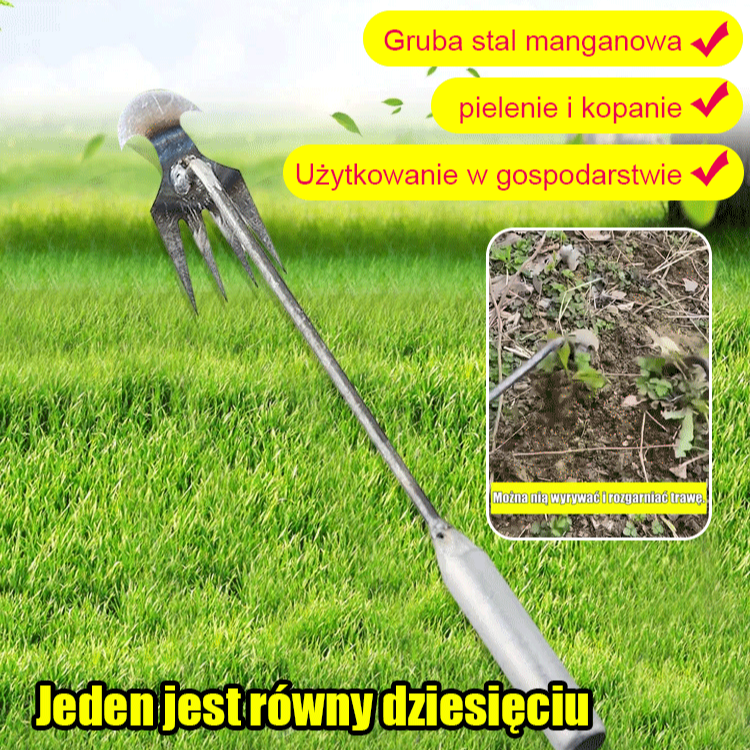 Wielofunkcyjny chwastownik i spulchniacz