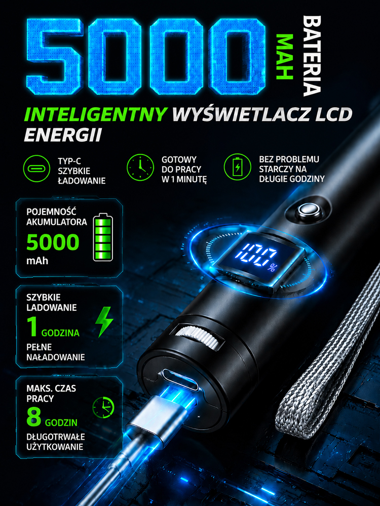 Zapomnij o ciężkich narzędziach. Ten mini laser spawa, graweruje i ratuje życie w górach.