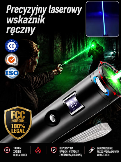 Zapomnij o ciężkich narzędziach. Ten mini laser spawa, graweruje i ratuje życie w górach.