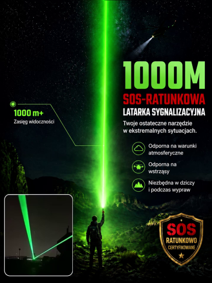 Zapomnij o ciężkich narzędziach. Ten mini laser spawa, graweruje i ratuje życie w górach.