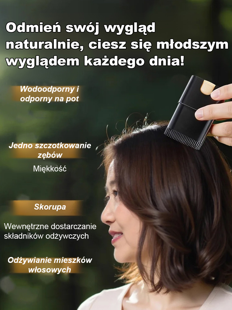 🔥 Ukryj siwiznę w 1 sekundę! -50% TANIEJ! Masz dość siwych włosów? Nasz roślinny sztyft to Twoja tajna broń. Naturalny efekt salonu bez wychodzenia z domu!