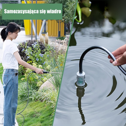 Przenośny teleskopowy elektryczny pistolet do spryskiwania