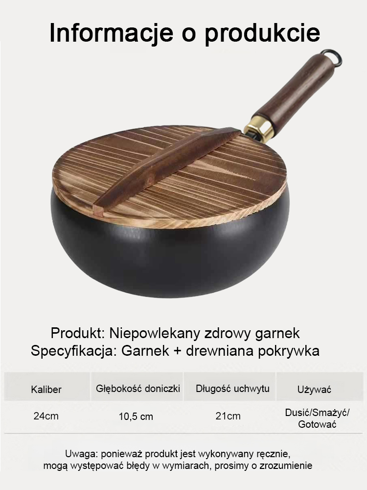 【Bezpłatny okres próbny】Zdrowe gotowanie bez chemii! 🍳 Japońska patelnia z czystego żelaza – bez szkodliwych powłok. Wytrzyma 50 lat
