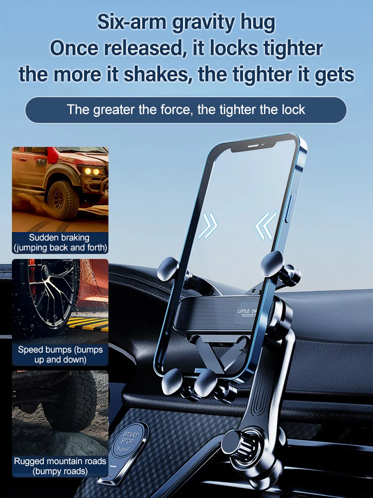 Gravity Sensing Universal Car Mount