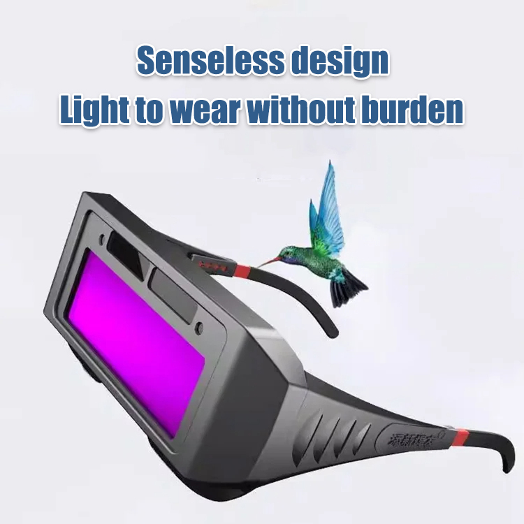 Automatic darkening welding goggles