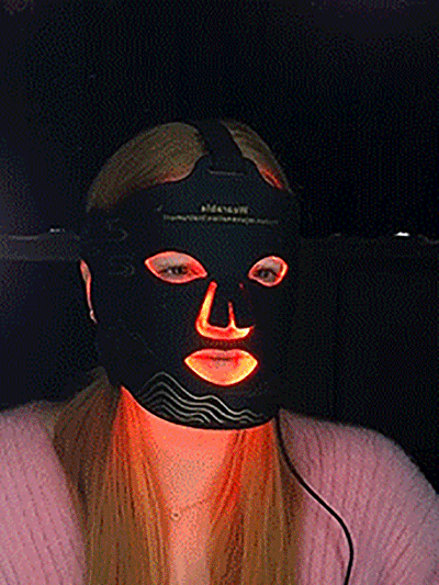 Photorejuvenator red and blue light beauty instrument