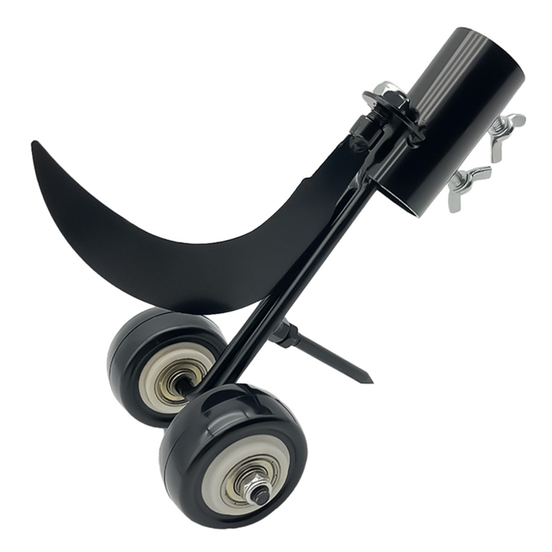 No bending roller gap quick weeding head