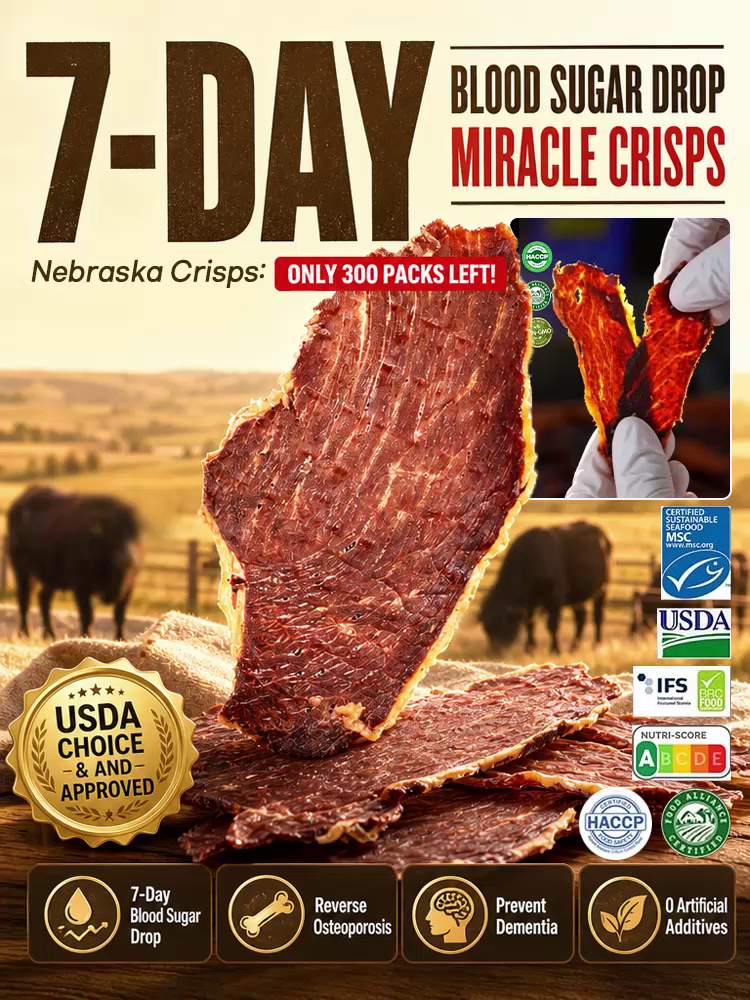 Crispy meat slices