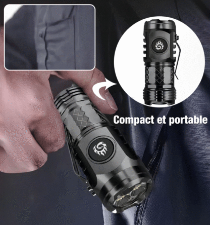German Super Strong Mini Thumb Flashlight
