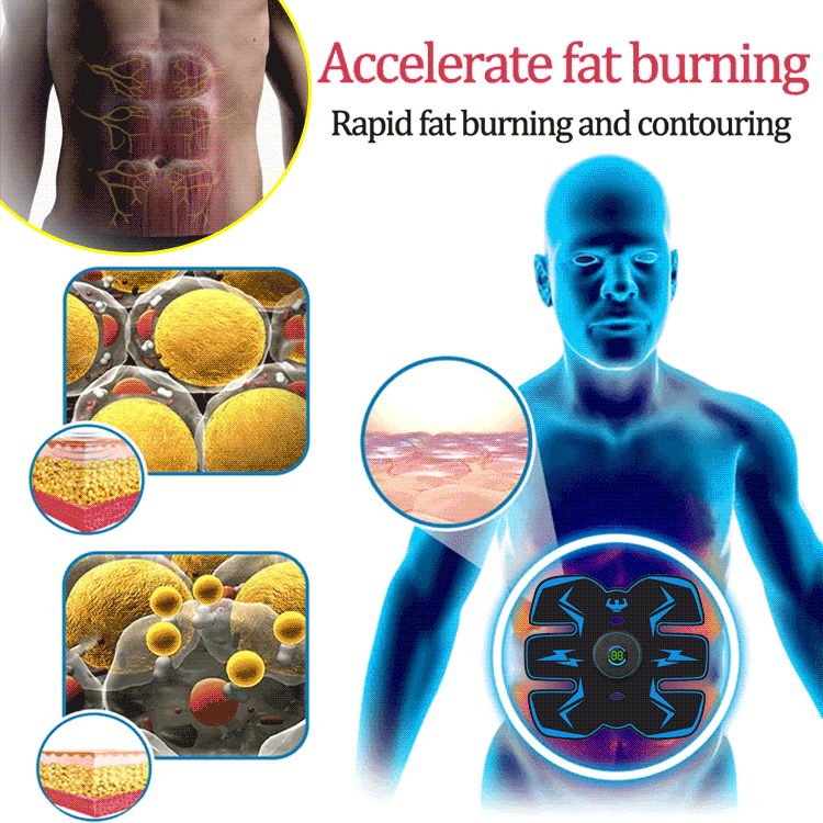 Popular EMS Microcurrent Massage Abdominal Muscle Patch