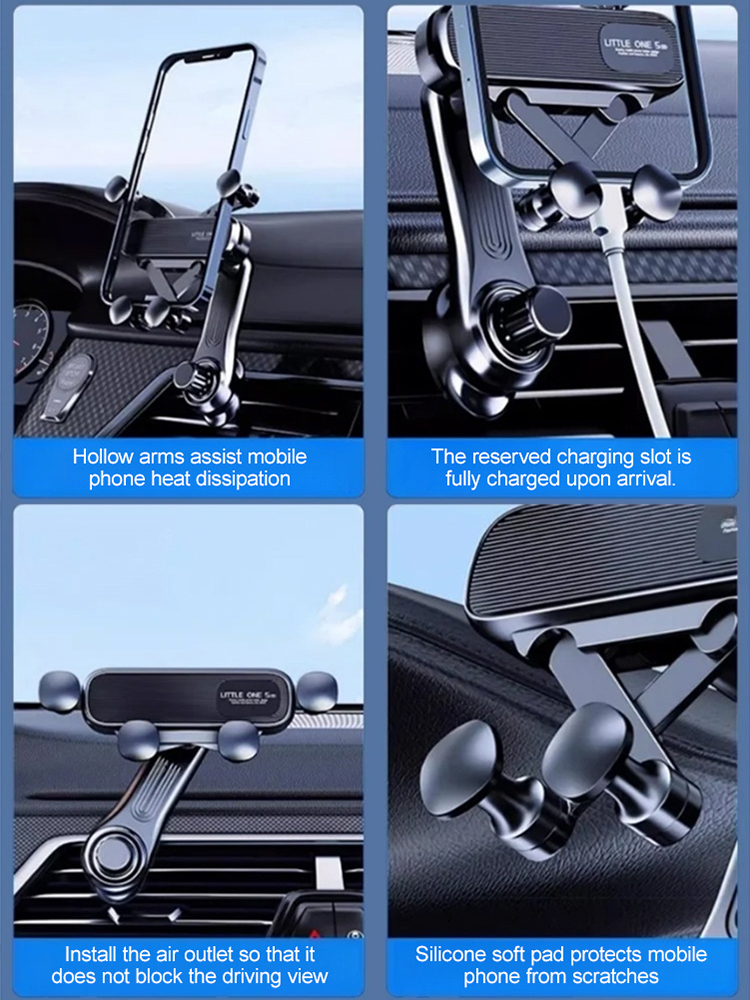 Gravity Sensing Universal Car Mount