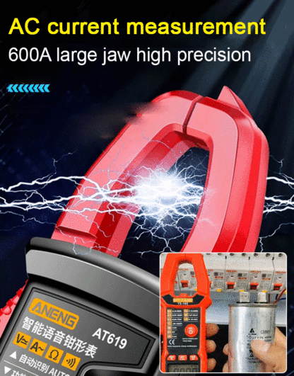 [Get Started in 1 Second] Fully Automatic Voice Clamp Meter