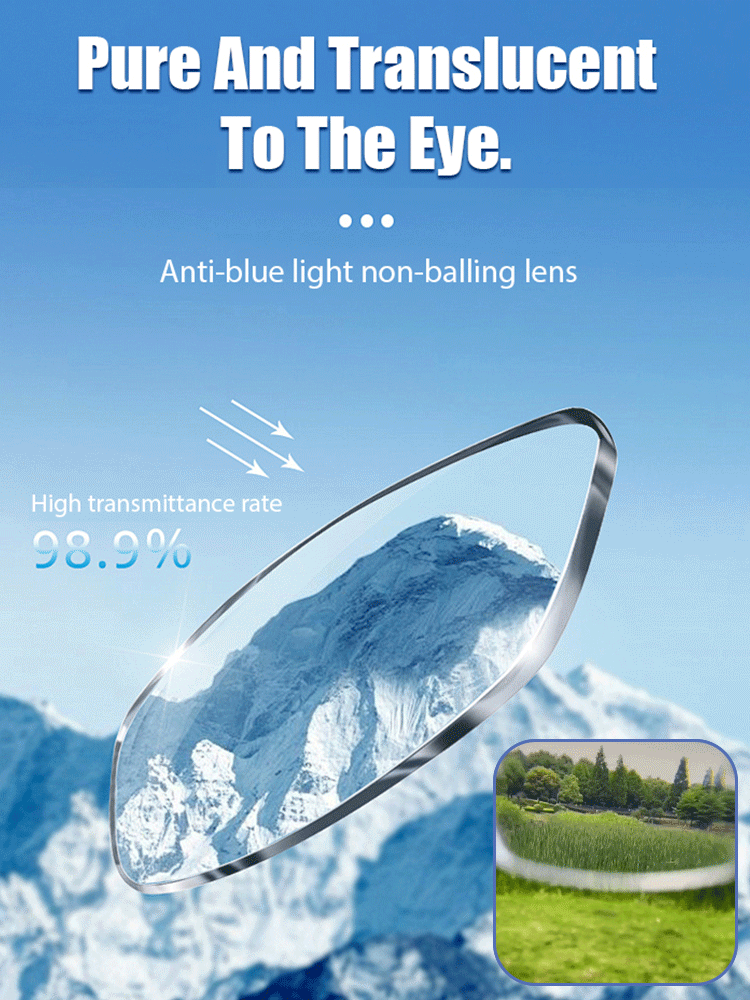 [Reading glasses + sunglasses] Smart zoom gradient reading glasses