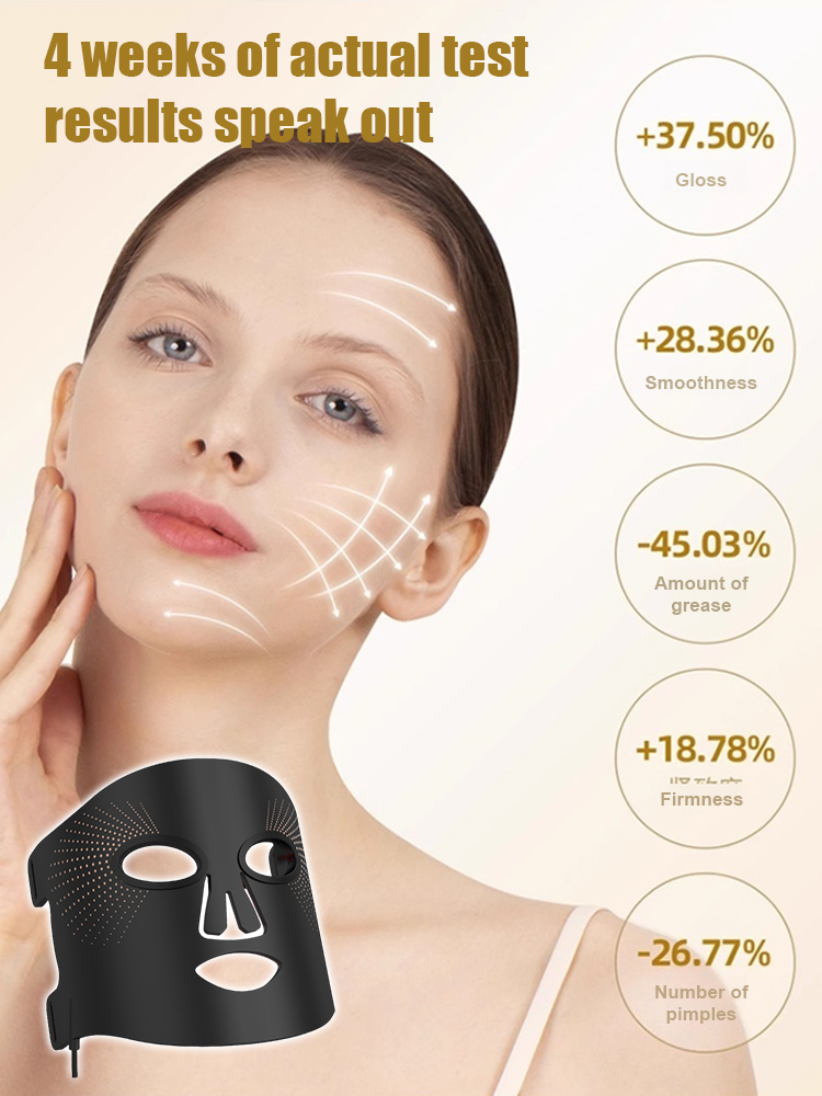 Photorejuvenator red and blue light beauty instrument