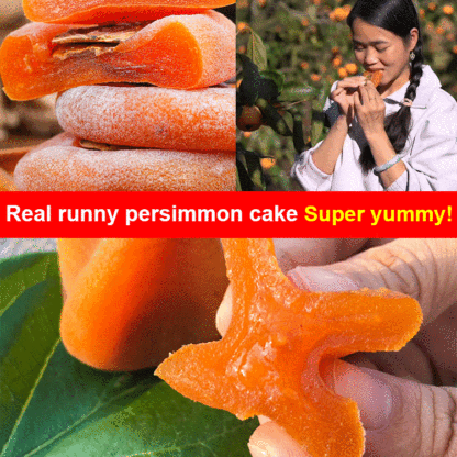 Homemade dried persimmons