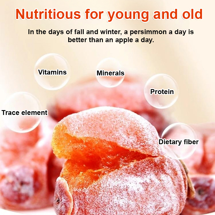 Homemade dried persimmons