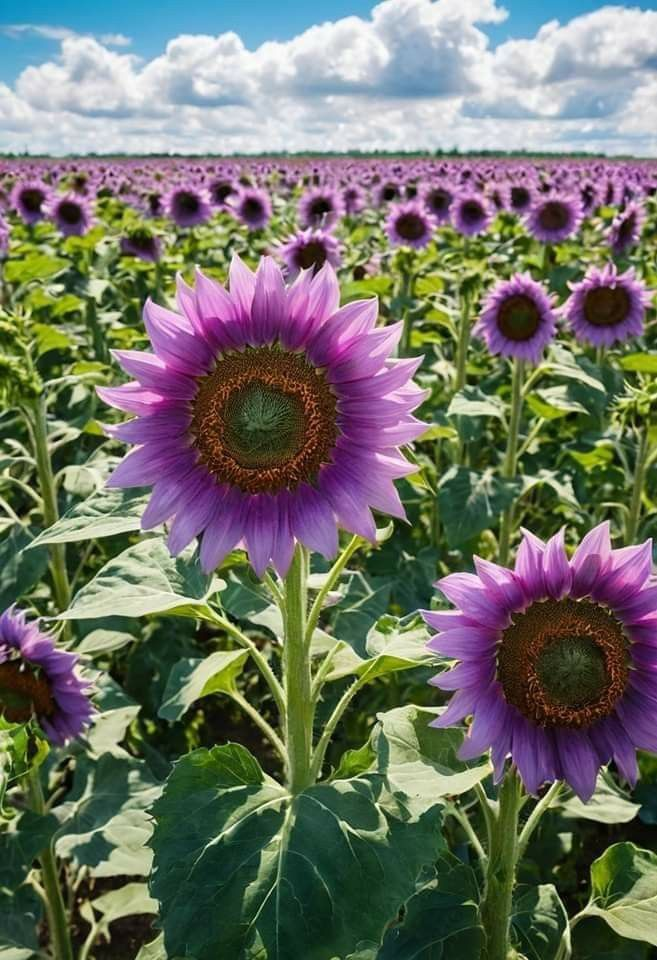 Purple Sunflower Seeds