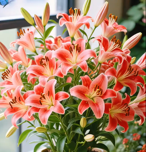 ⚜️Rare Color Double-Petaled Fragrant lily bulbs—Fresh and Sweet