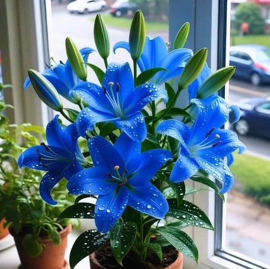 ⚜️Rare Color Double-Petaled Fragrant lily bulbs—Fresh and Sweet