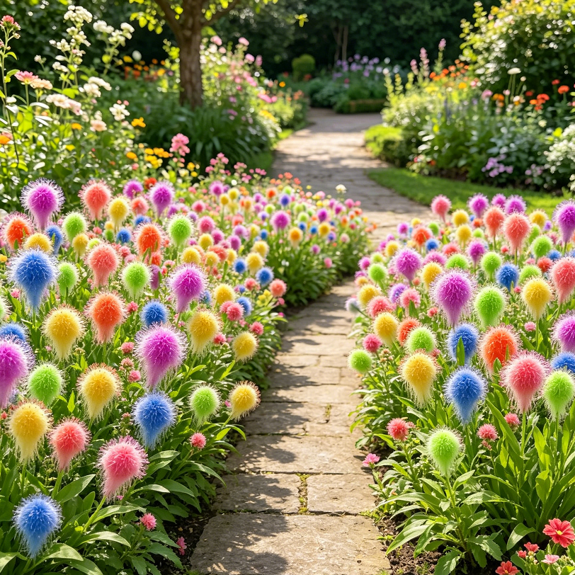 Mehrfarbige, flauschige Pompon-Sonnenblumensamen☀️Verleihen Sie Ihrem Garten Magie und Schönheit!