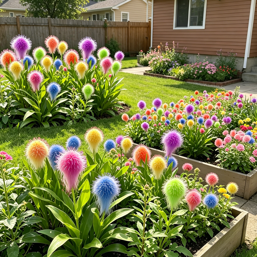 Mehrfarbige, flauschige Pompon-Sonnenblumensamen☀️Verleihen Sie Ihrem Garten Magie und Schönheit!