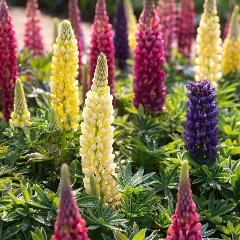 🚀Halber Preisnachlass💖Lupinenblüten🌈wunderschönes Dekogras