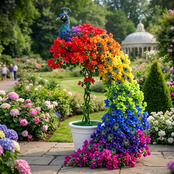🦚Magische Pflanzen! Die schillernde Serie „Pfauenfederblüte“ ✨