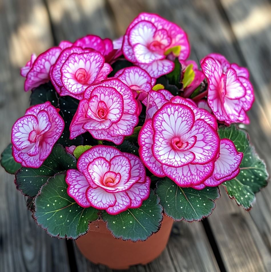 Begonia Rex ‘Pink Neon’