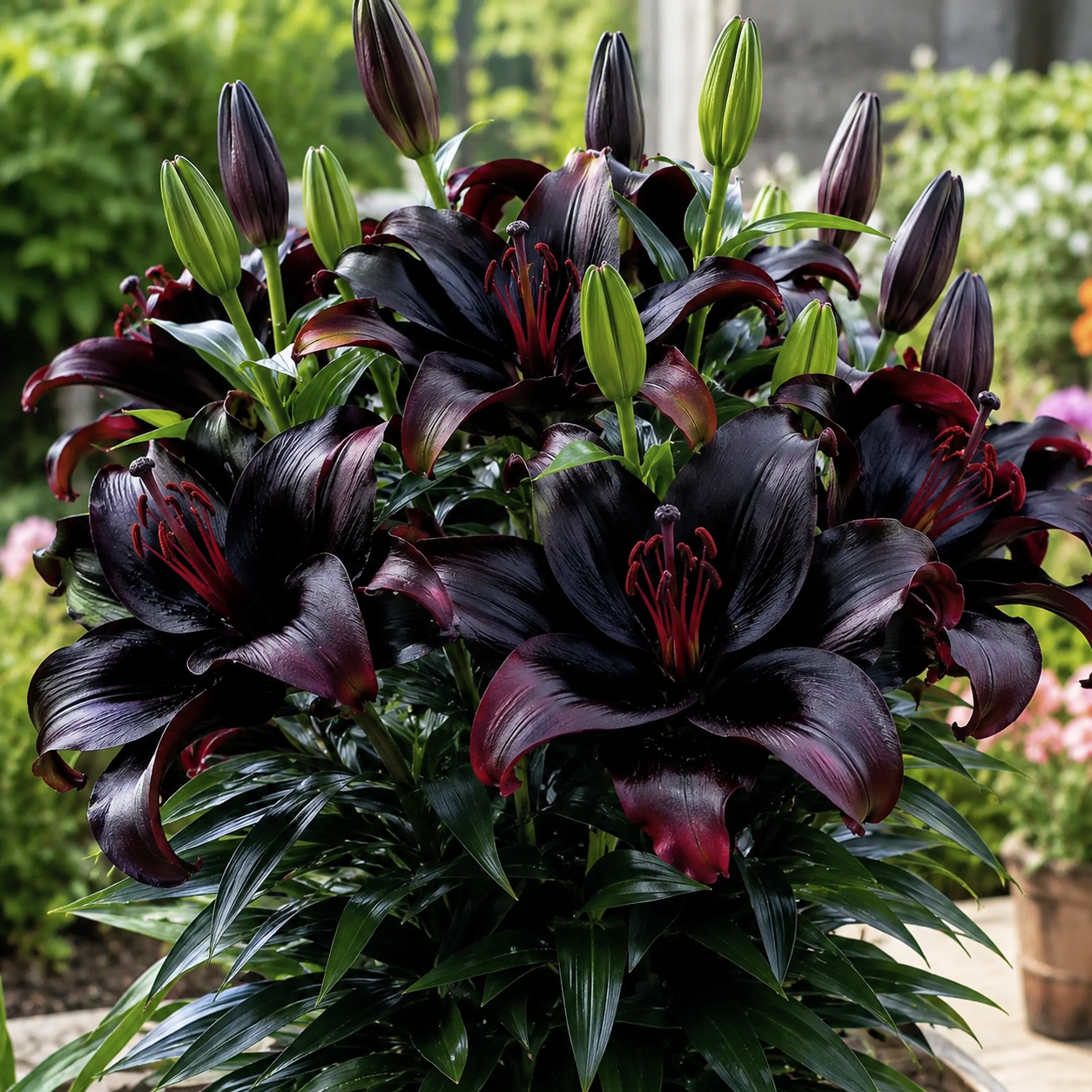 Black Magic Lily🌺Perfume Lily Bulbs—Fresh and Sweet