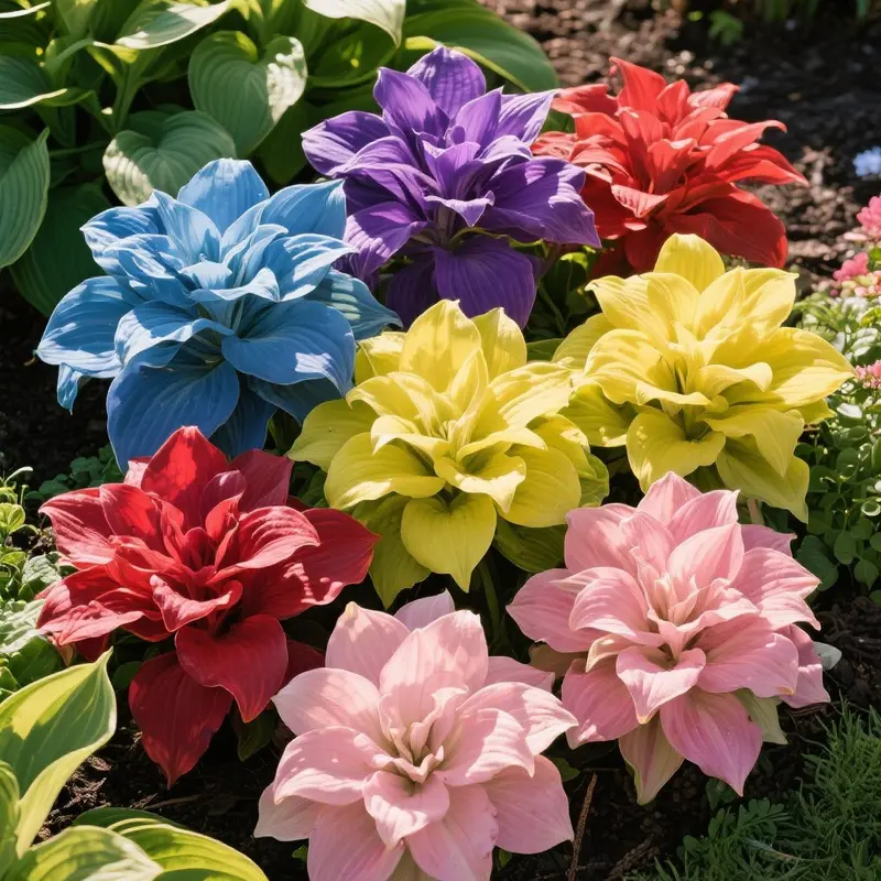 🌞 Easy-to-Grow Colorful Hostas for Year-Round Beauty🪴