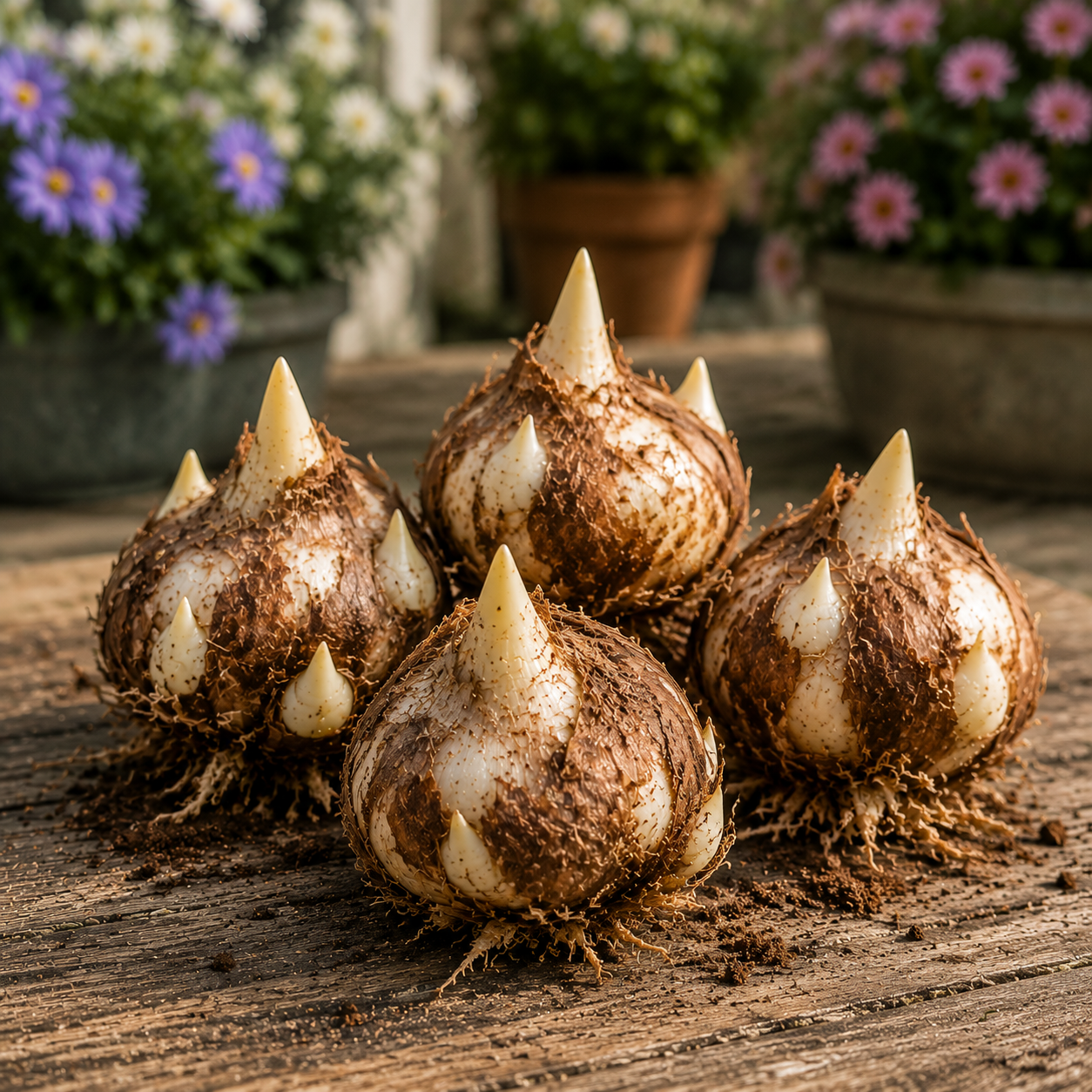 🐬 Delfin Blumenzwiebeln – Eine Gartenblume, die aussieht, als wäre sie lebendig