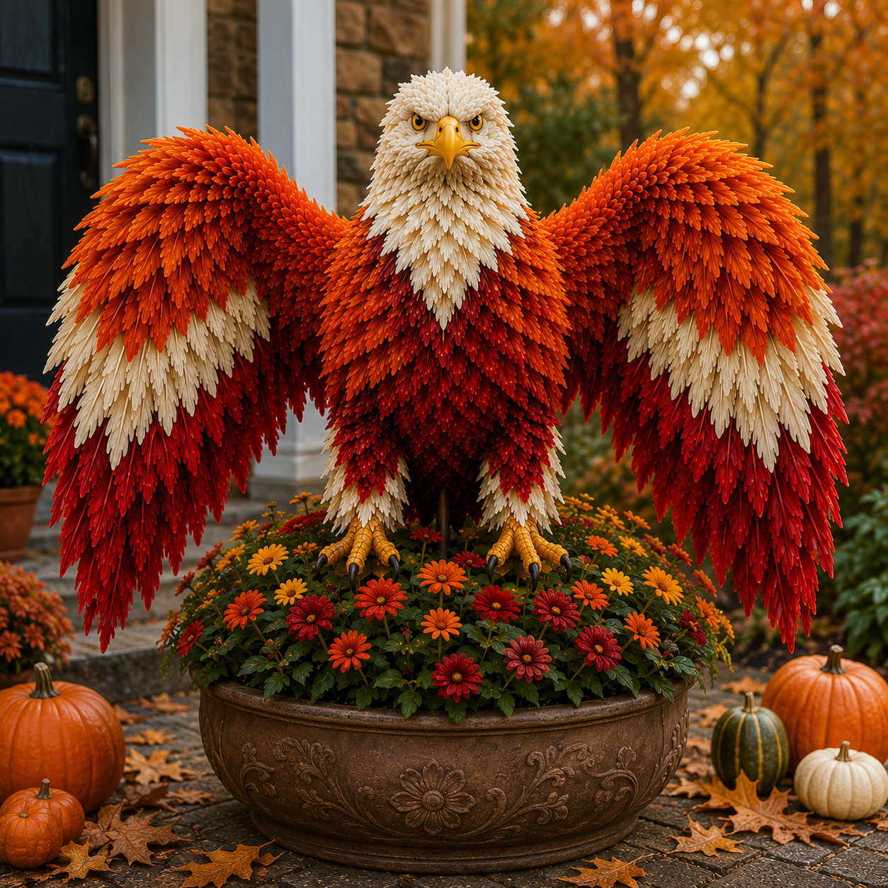 🦅 Amerikanische Adler Blüte (American Pride Eagle Bloom) Zwiebeln – Die majestätische Blume, die einem Weißkopfseeadler ähnelt