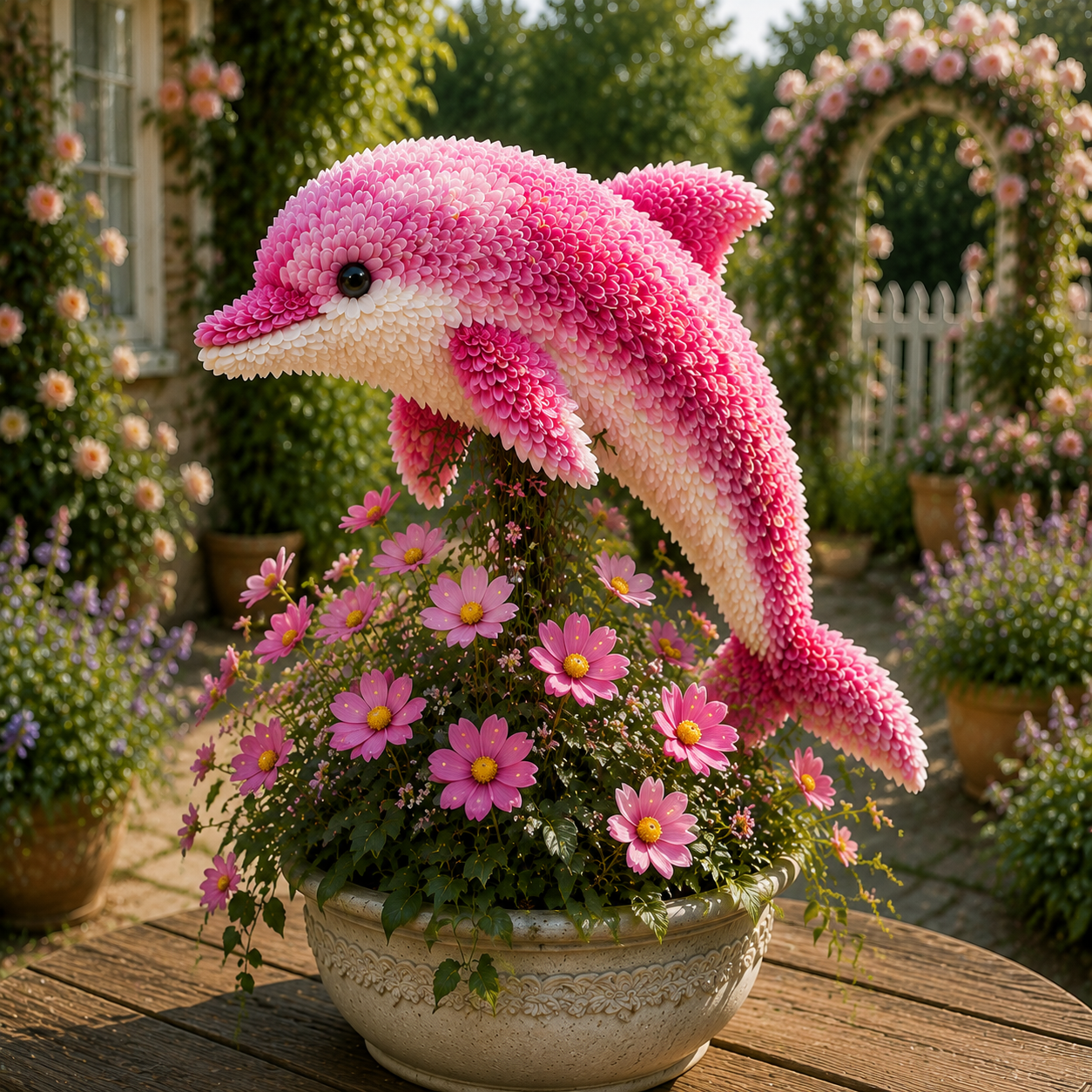 🐬 Delfin Blumenzwiebeln – Eine Gartenblume, die aussieht, als wäre sie lebendig
