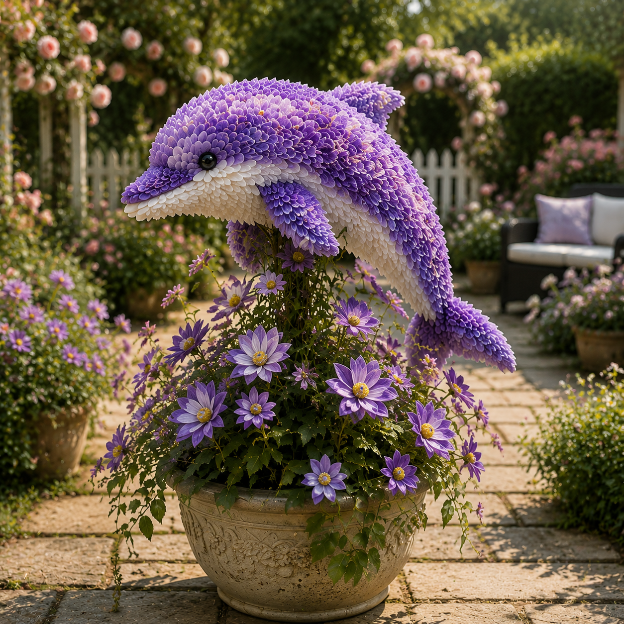 🐬 Delfin Blumenzwiebeln – Eine Gartenblume, die aussieht, als wäre sie lebendig