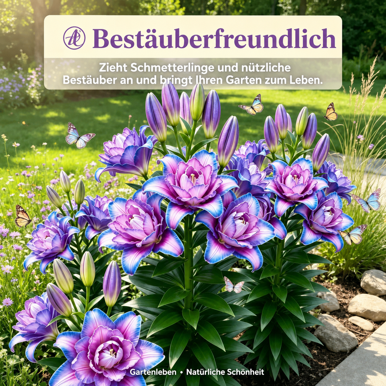 🌸Starlight Queen Oriental Lily Bulbs