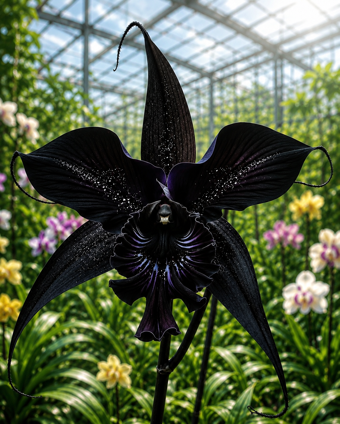 🦇 Seltene Fledermaus Blumenzwiebeln – Eine wahrhaft ungewöhnliche Blume für Gärtner, die das Besondere lieben