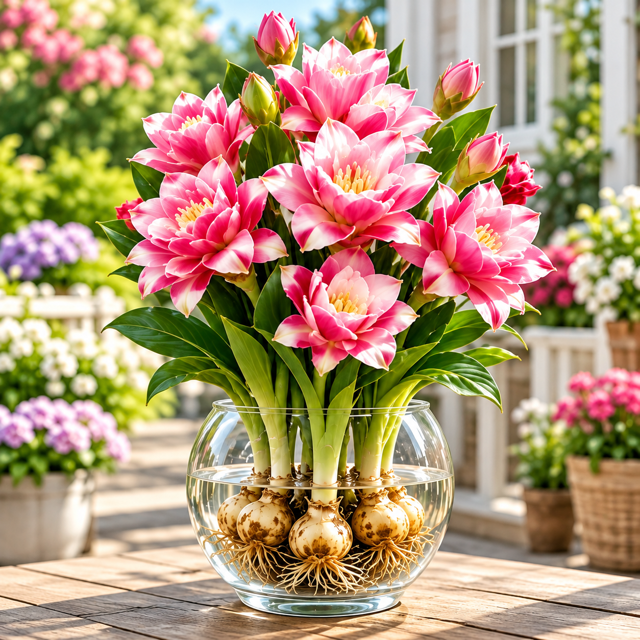 🌷 Siam Tulip – Ginger Roots, Tropical Blooms! ✨ Curcuma alismatifolia Gagnep
