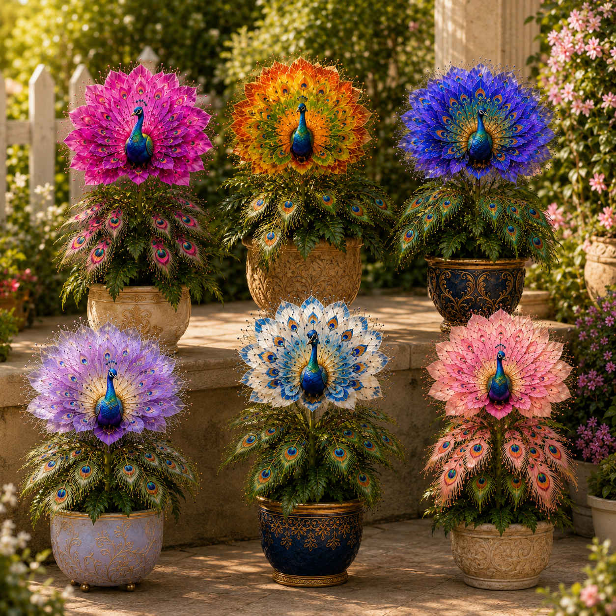 🦚 Seltene Pfauen Blumenzwiebeln – Verwandeln Sie jeden Topf in ein atemberaubendes Garten-Highlight
