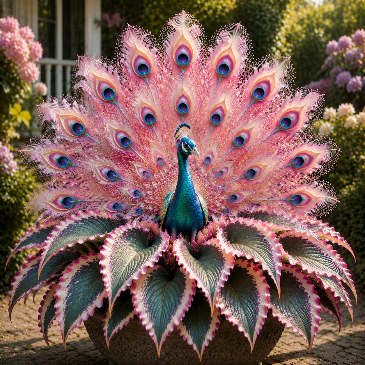 🦚 Königliche Pfauenfeder-Funkie – Die seltene Gartenschönheit, die jedem auffällt