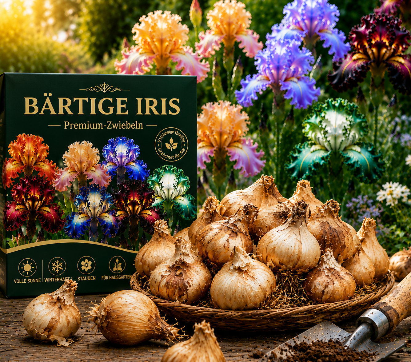 🌸 Premium-Bartiris-Kollektion für Hausgärten