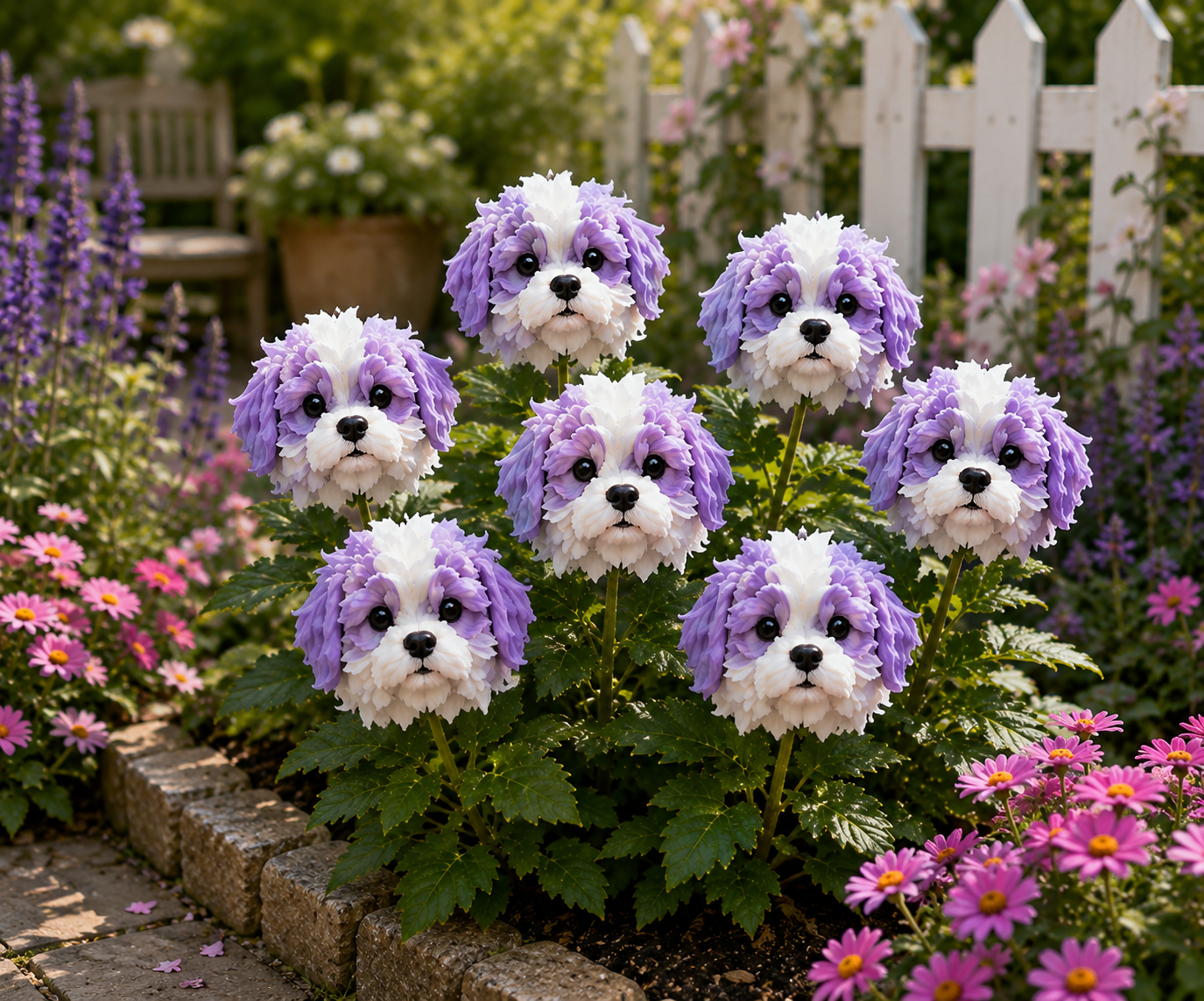 🐶 Magische Welpengesicht-Blumenzwiebeln – Die Blume, die aussieht wie winzige Welpen, die aus Ihrem Garten hervorlugen