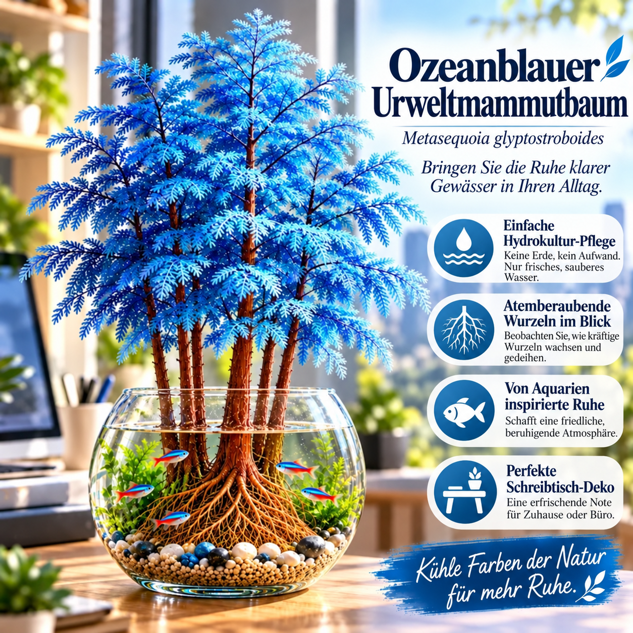 🌿 Hydroponische Urweltmammutbaum Zwiebeln - Metasequoia glyptostroboides