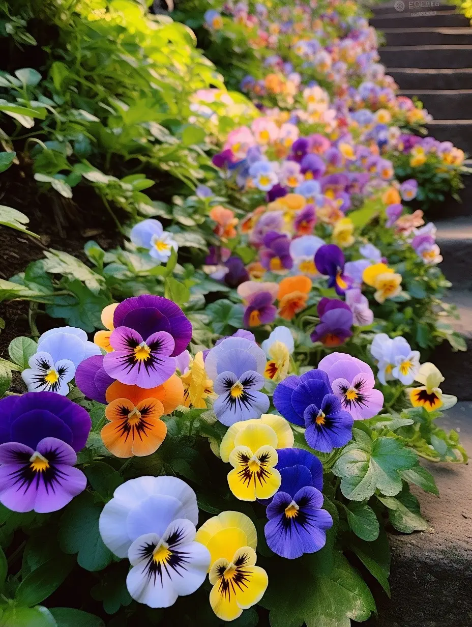 🌸 Winterzauber-Stiefmütterchen – Die Blume, die sogar im Schnee blüht